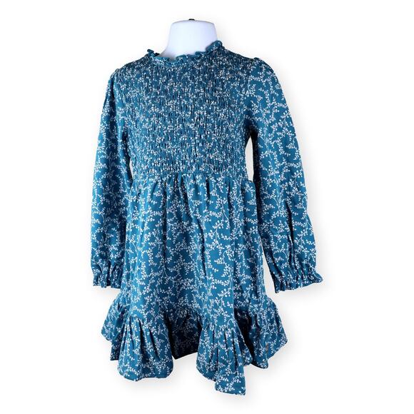 Matilda Jane Just Imagine Zoey Floral Smocked Girls NWT Dress Size 4 - Picture 1 of 10